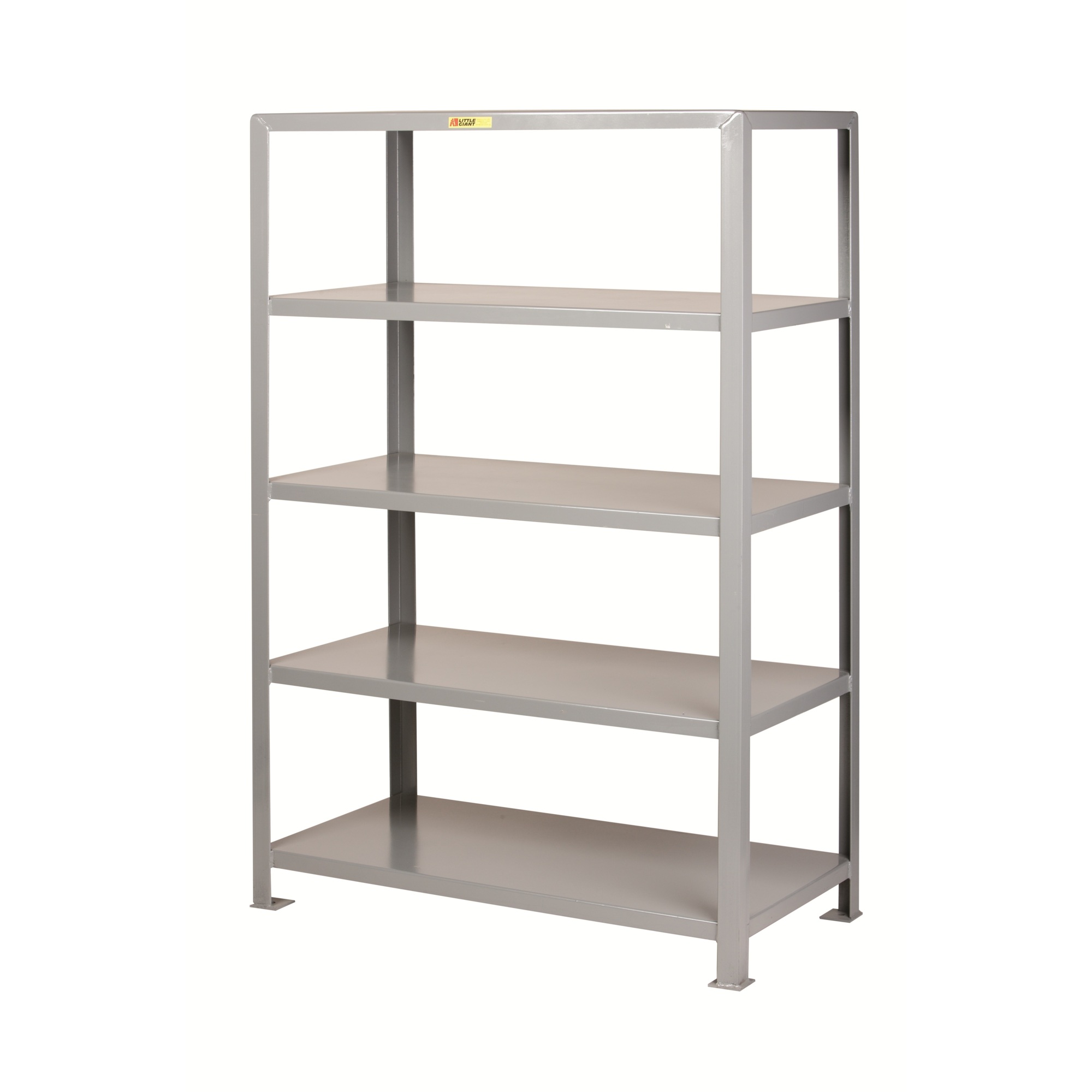 Little Giant Welded Steel Shelving - 30in. D x 60in. W x 72in. H, 2000-Lb. Shelf Capacity, 5 Shelves, Model# 5SH-3060-72